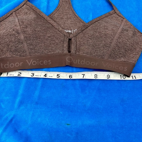 Outdoor Voices Steeplechase Racer Back Sports Bra sz XS - Picture 5 of 5